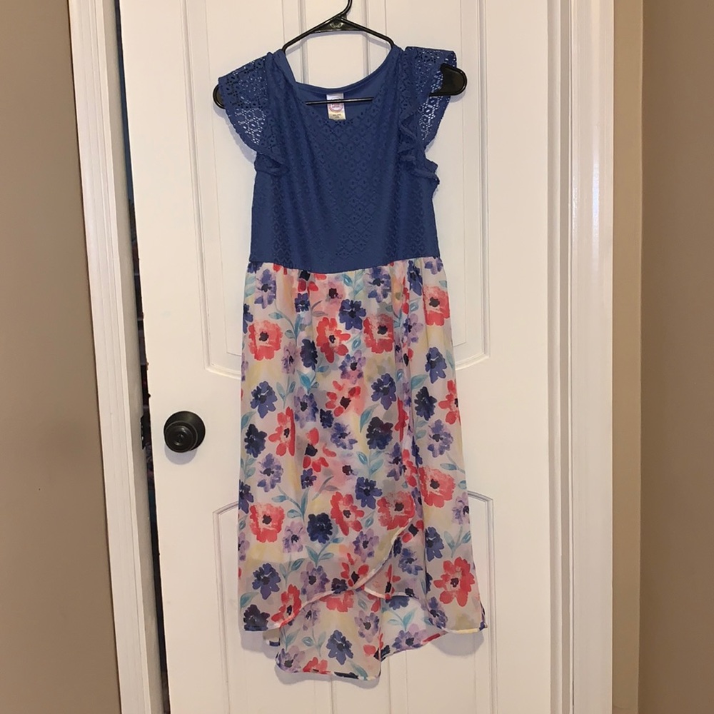 Wonder Nation dress, size XXL, blue with floral